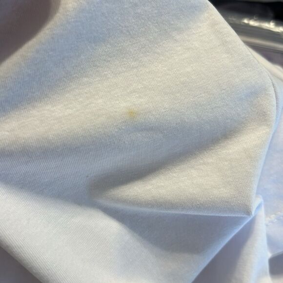 OH MAMMA Size Small White Maternity T-Shirt Crewneck NWT Stretch Postpartum - Picture 8 of 8